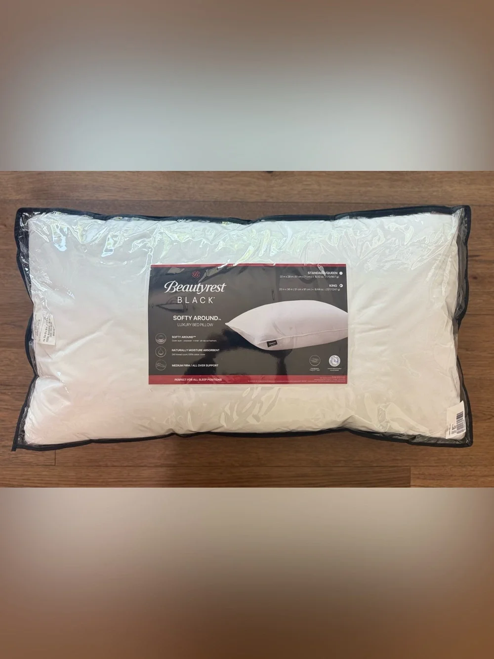 🎉LAST CHANCE🎉BEAUTYREST BLACK Luxurious Down And Feather Blend‎ Pillow